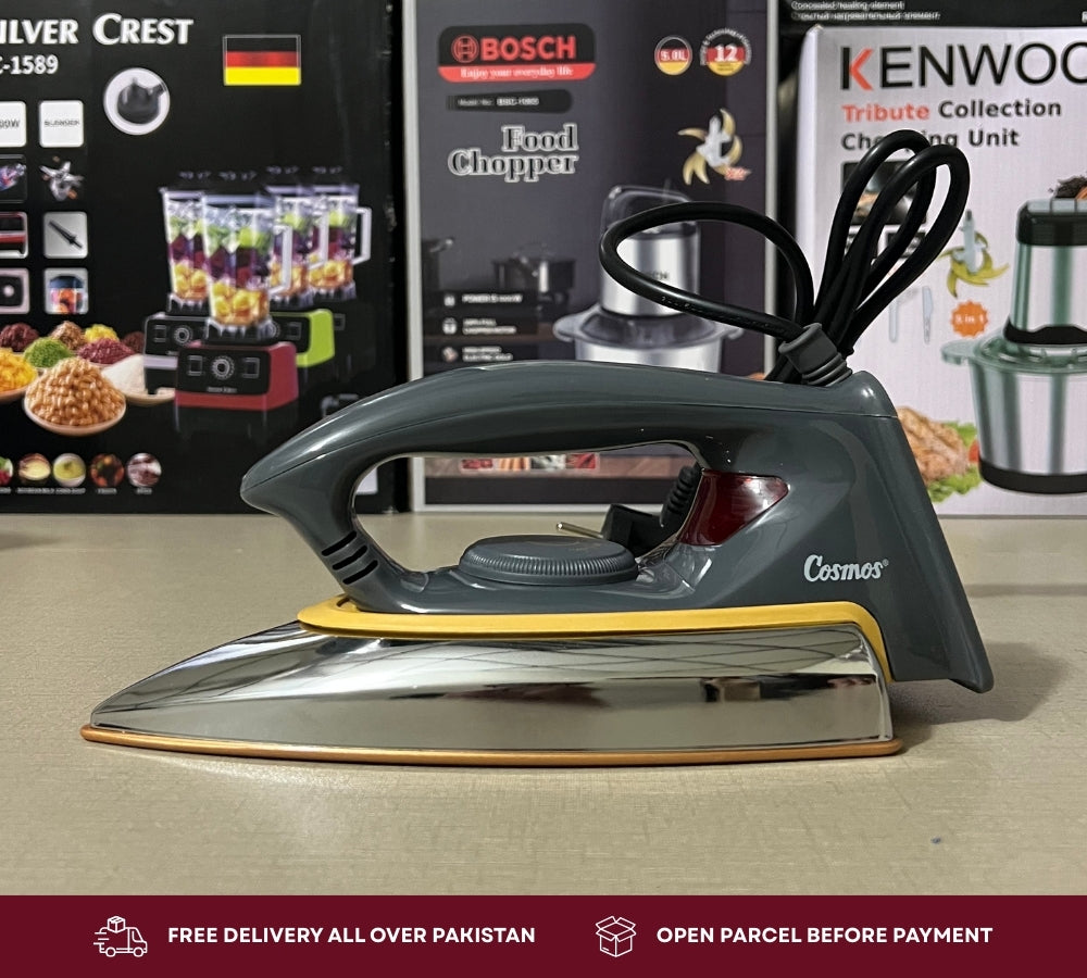 Cosmos Electric Iron CIS-318 F1 – 400W | Ceramic Coated