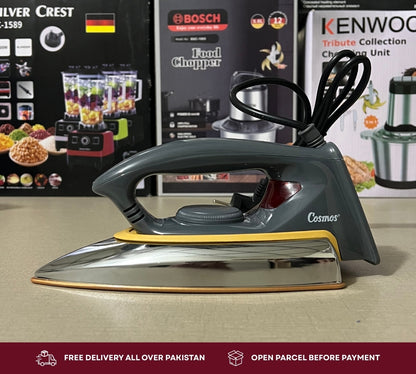 Cosmos Electric Iron CIS-318 F1 – 400W | Ceramic Coated