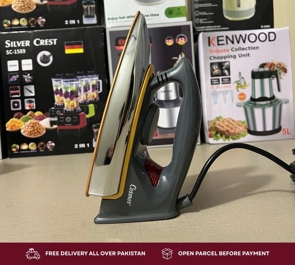 Cosmos Electric Iron CIS-318 F1 – 400W | Ceramic Coated